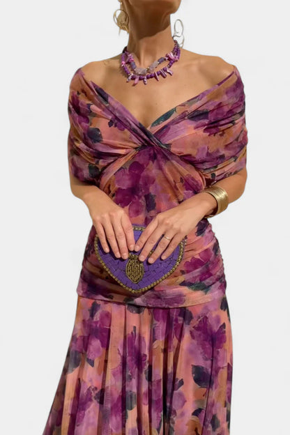 Inés | Vestido Wrap de Gabardina