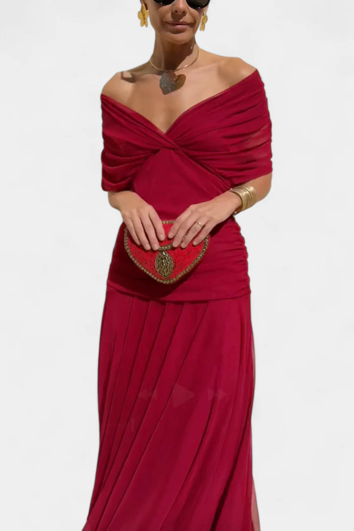 Inés | Vestido Wrap de Gabardina