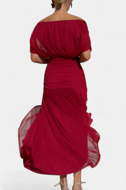 Inés | Vestido Wrap de Gabardina