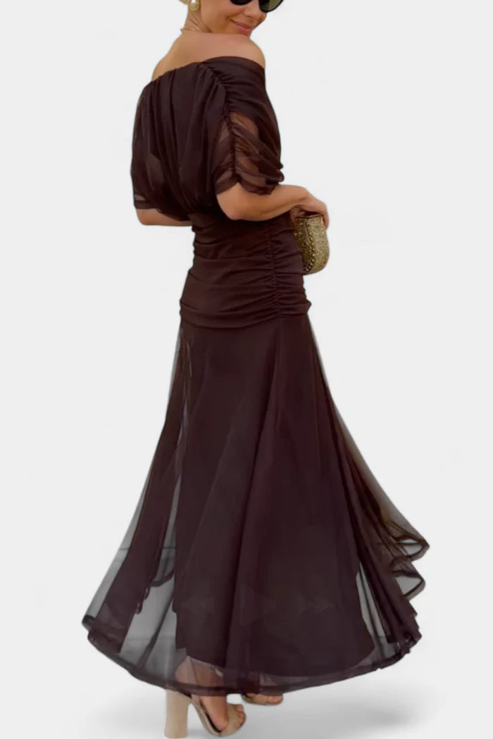 Inés | Vestido Wrap de Gabardina