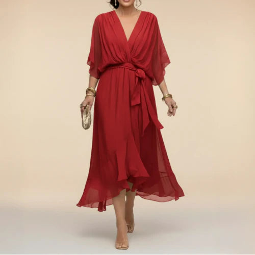 MARYSOL | Vestido con Cruzado Elegante