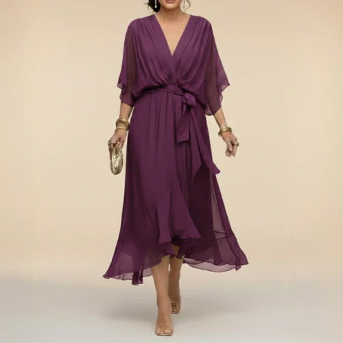 MARYSOL | Vestido con Cruzado Elegante