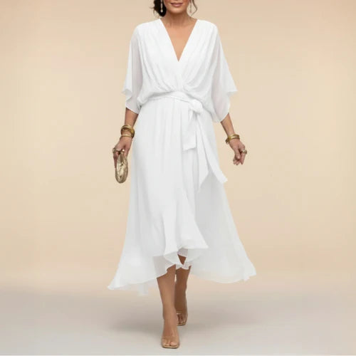 MARYSOL | Vestido con Cruzado Elegante