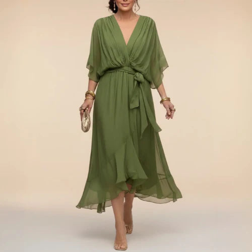 MARYSOL | Vestido con Cruzado Elegante
