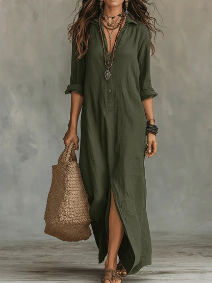 Seraphine | Vestido en Seda Negra