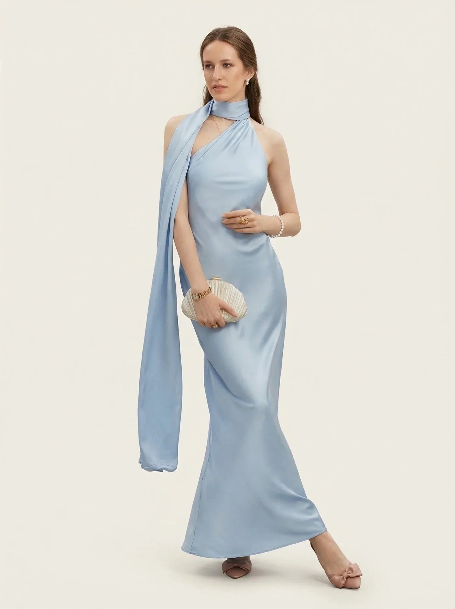 Mistral | Vestido Gala Satinado
