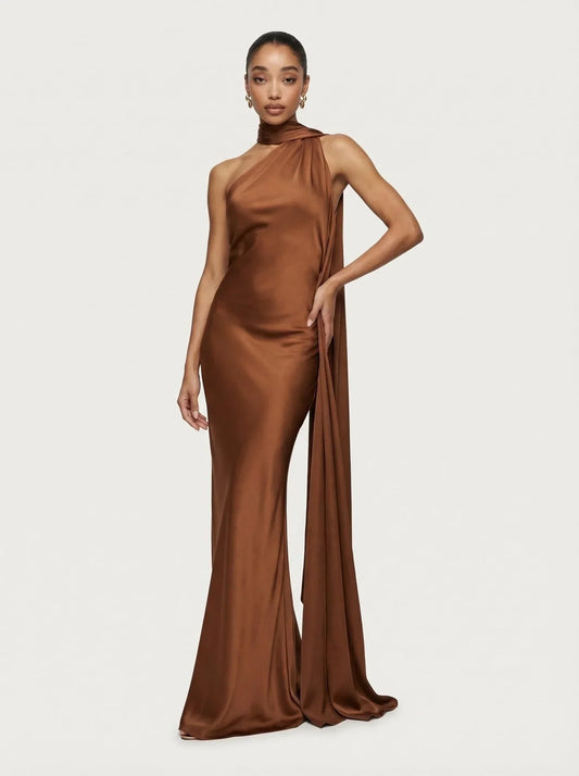 Mistral | Vestido Gala Satinado