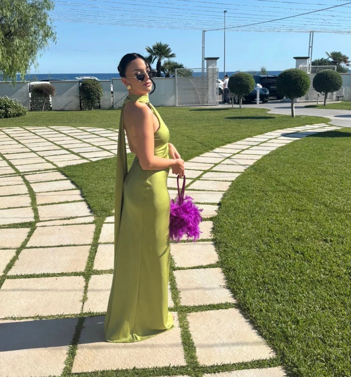 Mistral | Vestido Gala Satinado