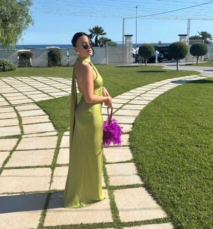 Mistral | Vestido Gala Satinado